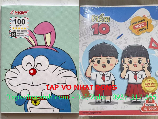 đặt vở theo yêu cầu