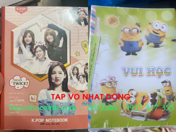 giá đặt vở theo yêu cầu