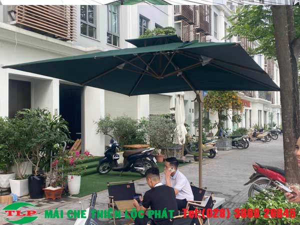 giá dù lệch tâm nghiêng