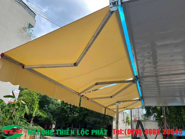 quy trình lắp đặt & tư vấn mái hiên di động giá bao nhiêu