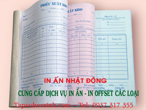 in hoá đơn bán lẻ Gò Vấp