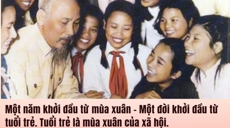 Tuổi trẻ là mùa xuân của xã hội là câu nói của ai